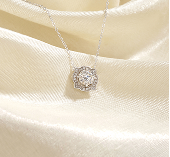 925 Sterling Silver Pearl Charm Necklace (Copy) - Image 4